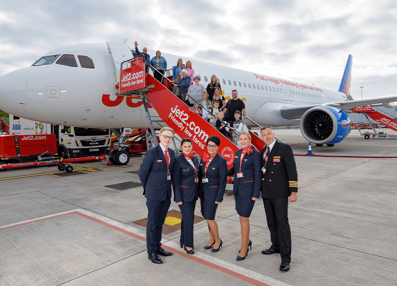 Jet2 recibe su primer Airbus A321neo con el fin de expandir su flota