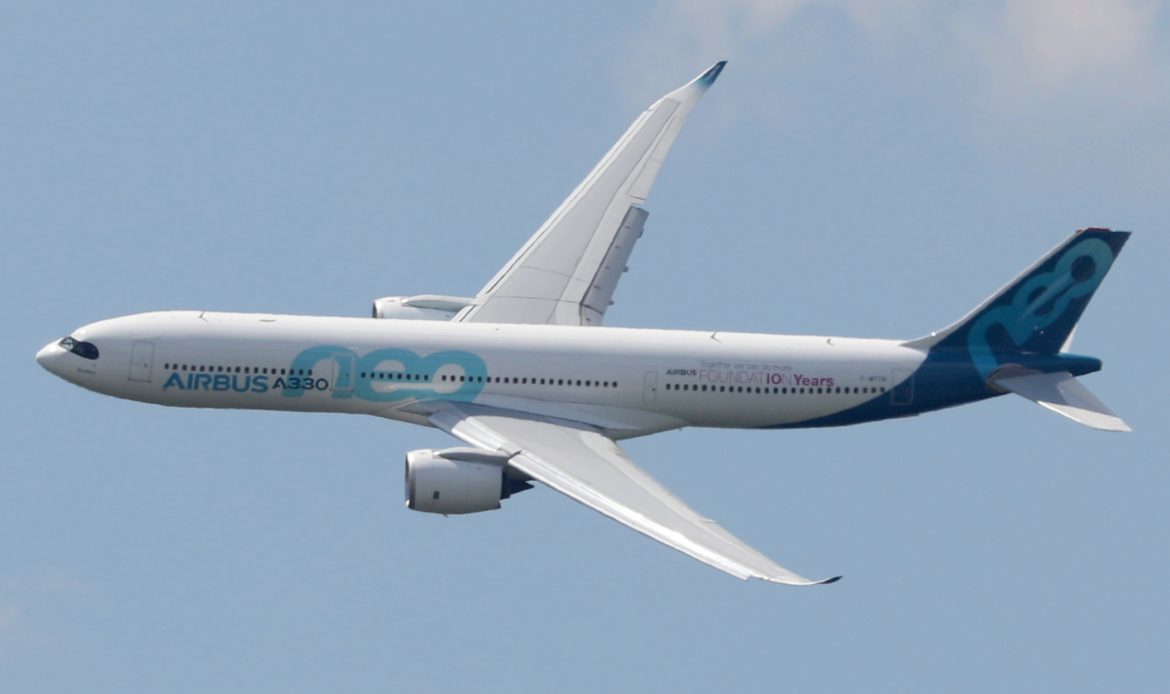 Airbus anuncia fuertes pedidos y entregas de aviones comerciales para 2023