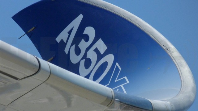 Airbus realiza cambios en fuselaje del A350