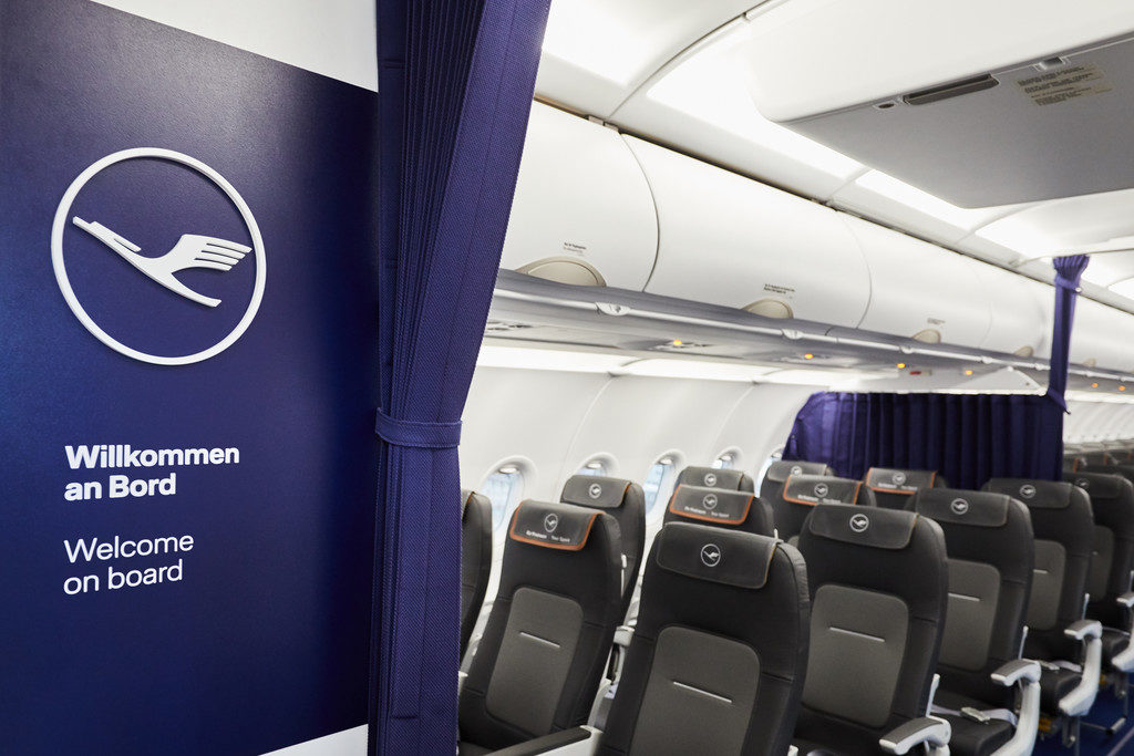 La nueva cabina Airspace de pasillo único de Airbus entra en servicio con Lufthansa Group