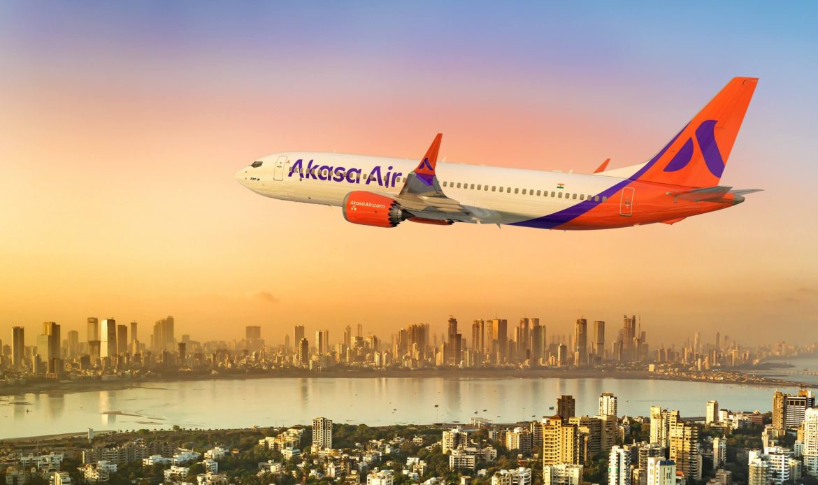 Akasa Air inicia operaciones en India, despega el primer vuelo cubriendo la ruta Mumbai-Ahmedabad