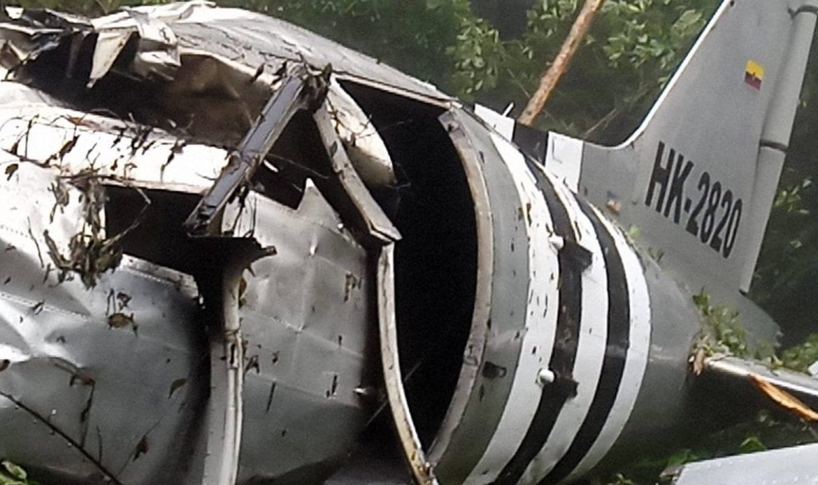 Localizan restos del DC-3 accidentado de Aerolíneas Aliansa en Colombia