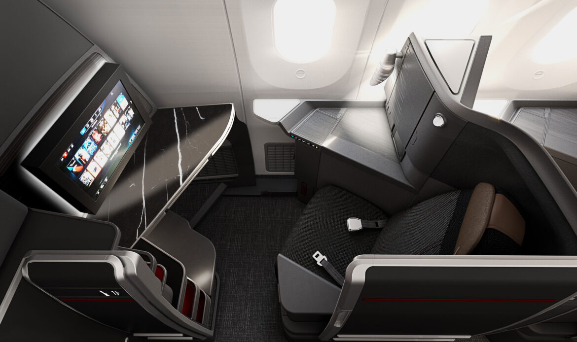 American Airlines presenta nuevos interiores de aeronaves