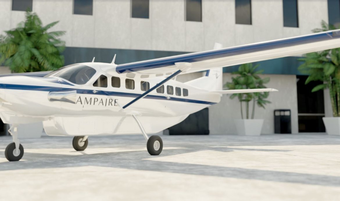 Primer vuelo del Eco Caravan eléctrico de Ampaire