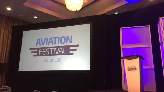 La industria de la aviación comercial se reúne en el Aviation Festival Americas 2017