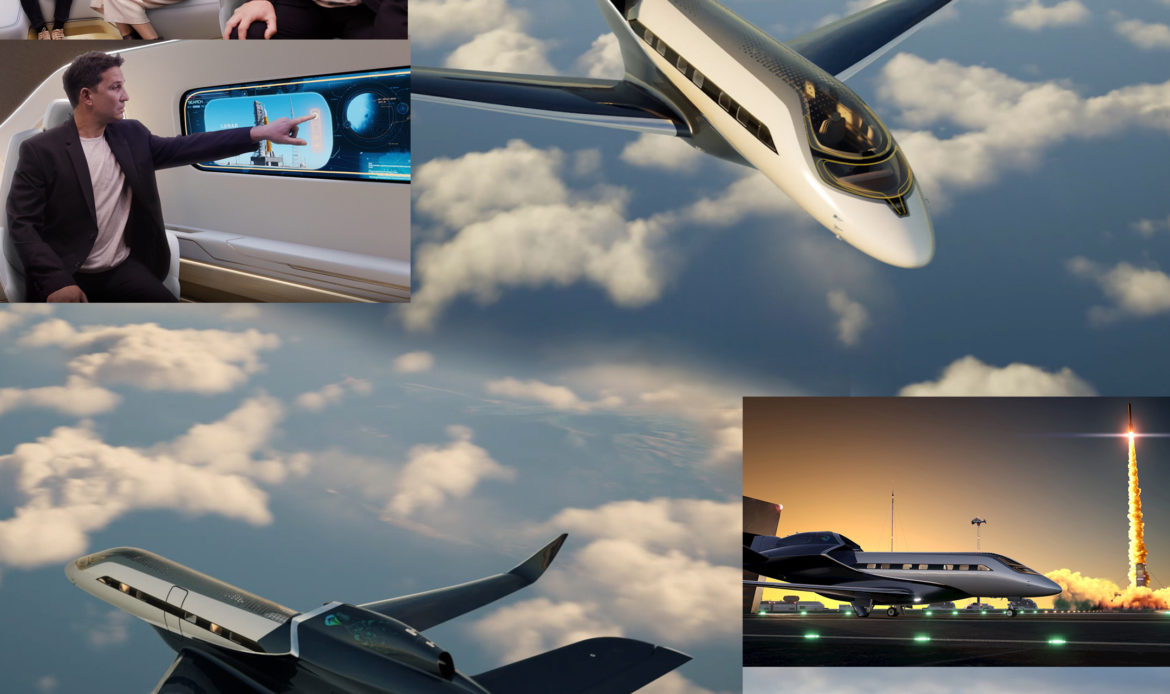 Embraer presenta el concepto de jet de negocios autónomo