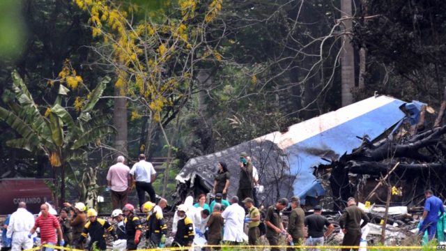 Revelan informe final del accidente de Cubana de Aviación