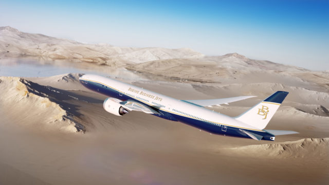 Boeing lanza versión ejecutiva de 777X