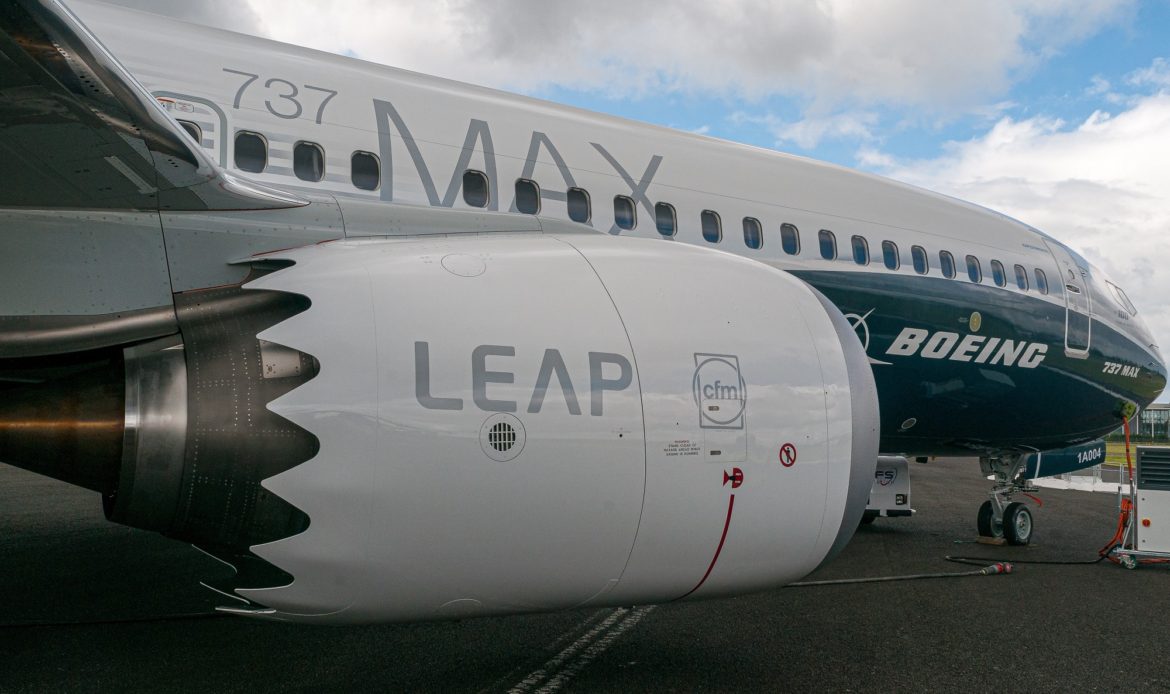 FAA advierte limitar uso de sistema anti hielo en el Boeing 737MAX por sobrecalentamiento