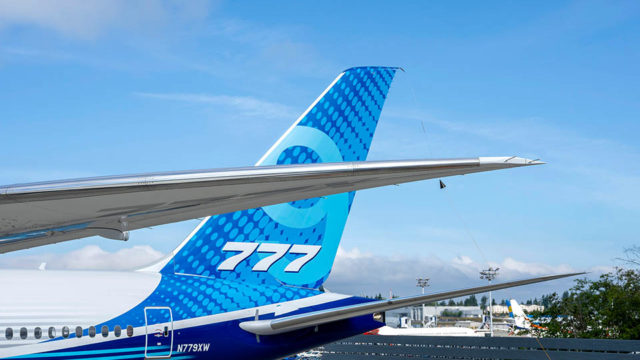 Transmisión En Vivo del primer vuelo de prueba del Boeing 777X