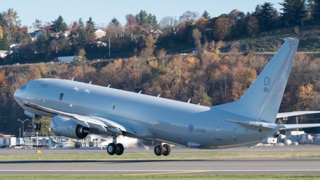 Reino Unido recibe su primer P 8A Poseidon