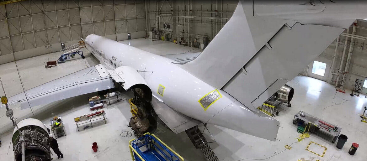 Boeing inicia modificación de aeronave X-66