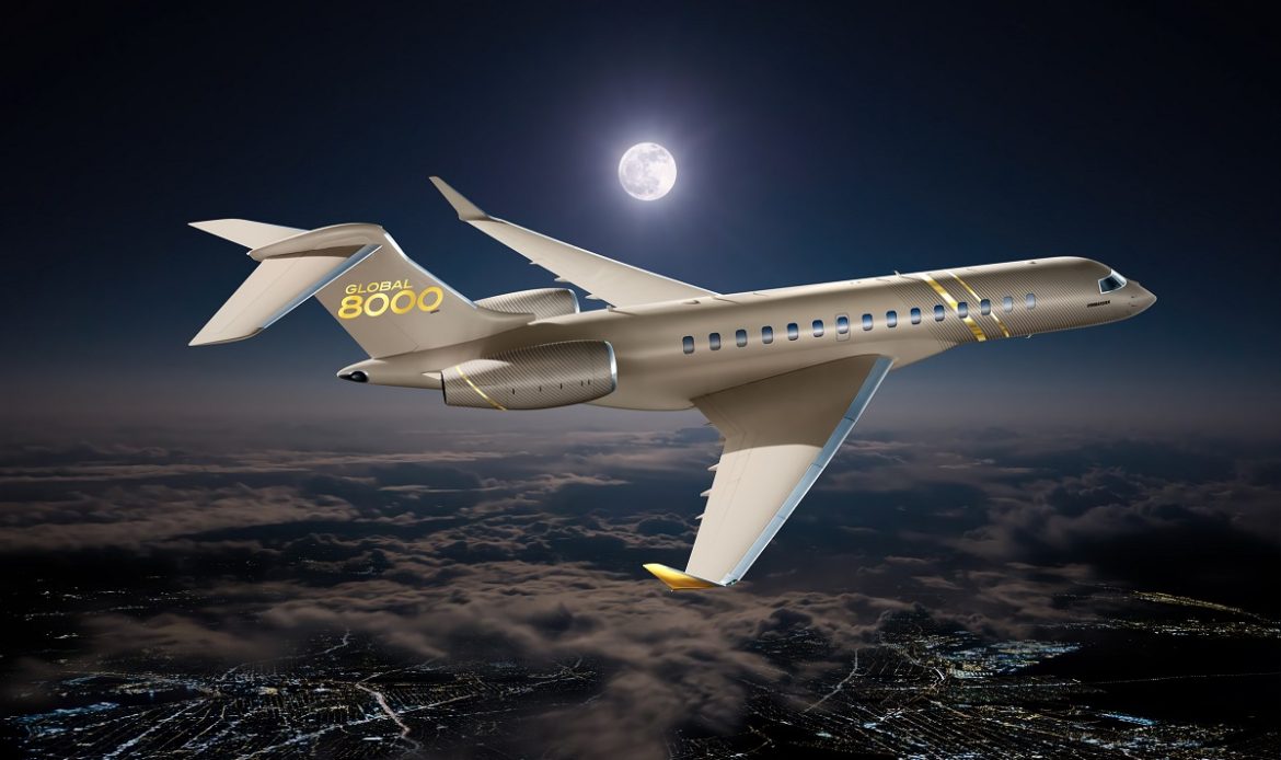 Bombardier presenta su nuevo Global 8000