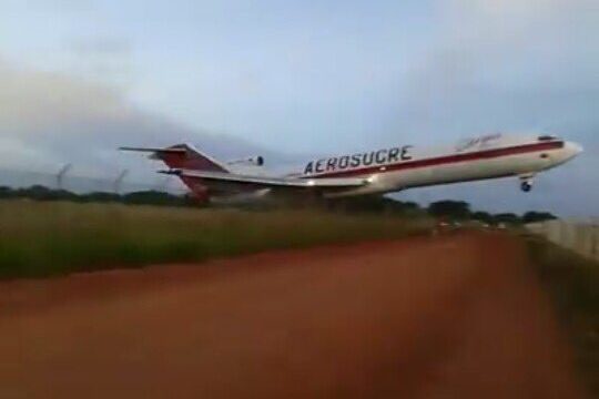 Se estrella Boeing 727 de Aerosucre