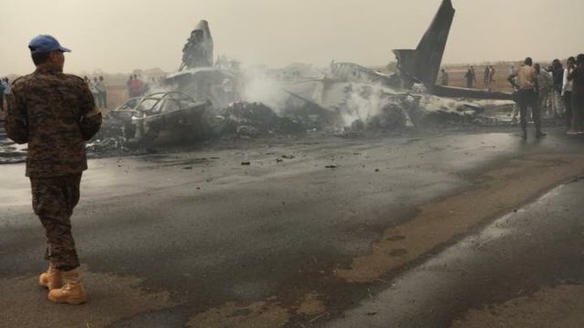 An-26 se accidenta en Sudán del Sur