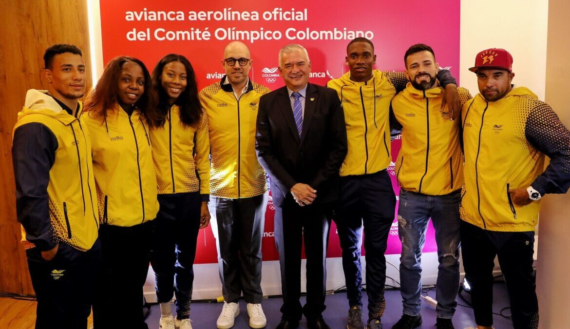 Avianca transportará a los atletas de Colombia, Ecuador y El Salvador a Juegos Olímpicos