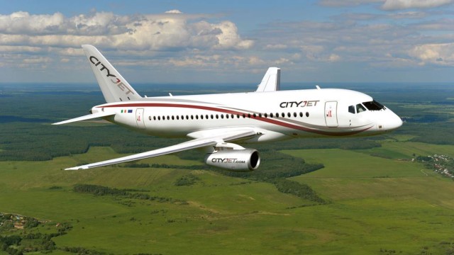 Cityjet anuncia la compra de 15 Sukhoi Superjet SSJ100