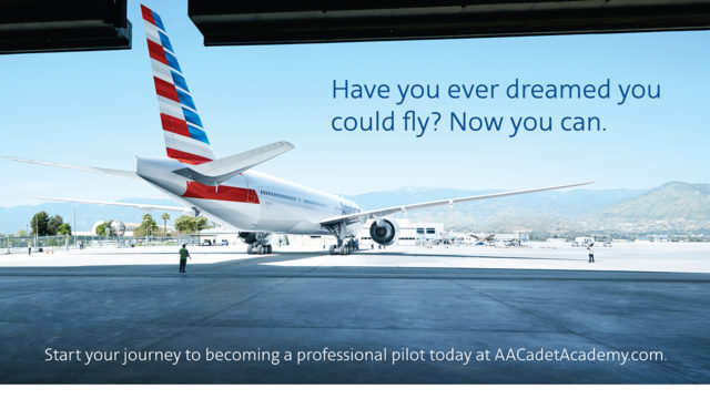 American Airlines lanza programa de formación de pilotos