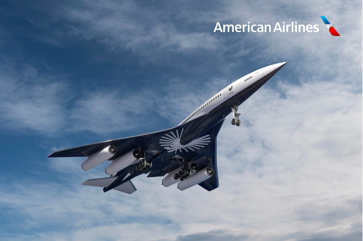 American Airlines adquirirá 20 aeronaves Overture de Boom Supersonic
