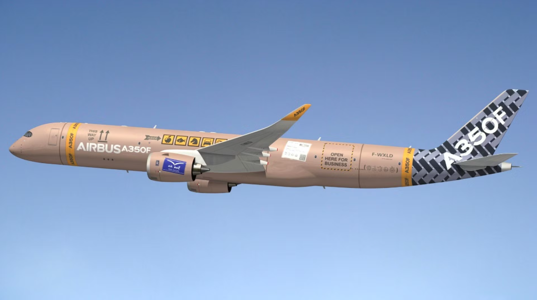 El nuevo carguero de Airbus, el Airbus A350F está tomando forma