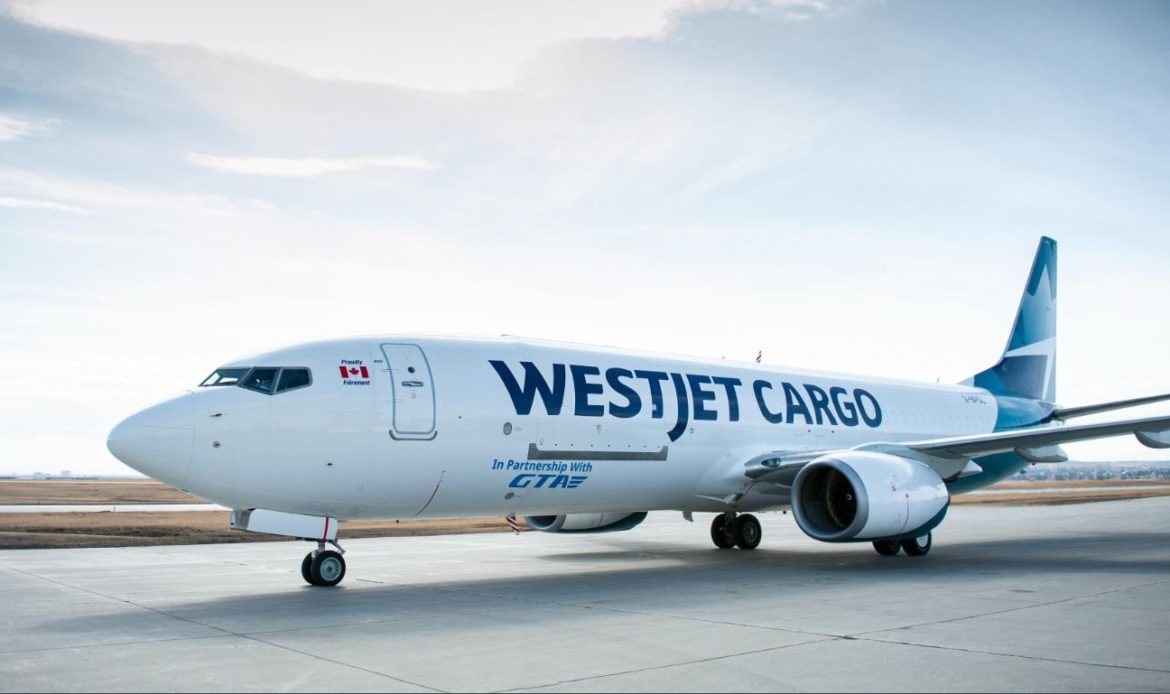WestJet Cargo inicia operaciones con un Boeing 737-800