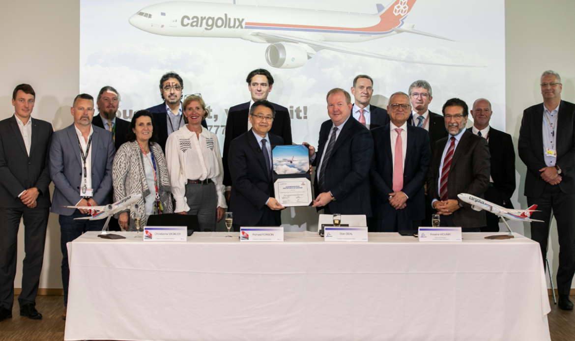 Concluye Cargolux pedido por 10 Boeing 777-8 Cargueros