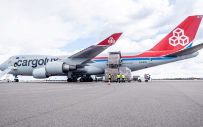 Carga aérea registra nueve meses de crecimiento