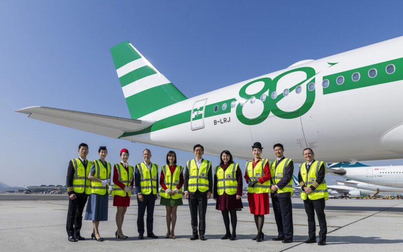 Cathay Pacific inaugura celebraciones por sus 80 años de operación