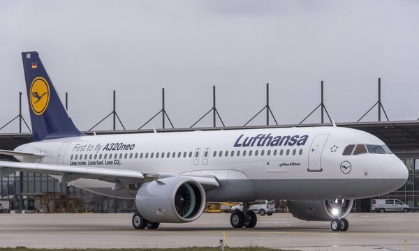 Lufthansa recibe su segundo A320neo