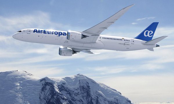 Air Europa recibe su primer B787