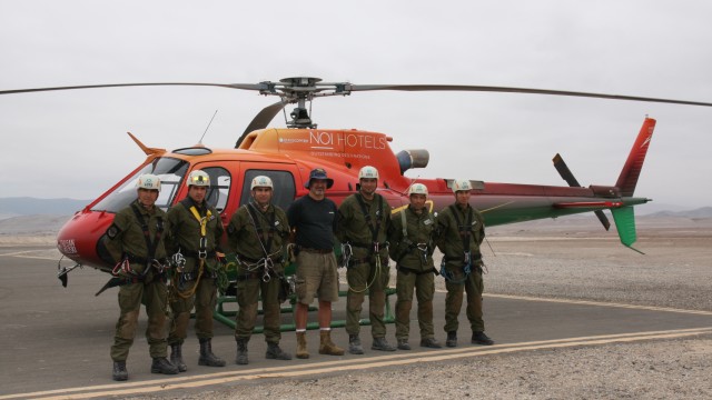 La Fundación de Airbus Helicopters colabora en las operaciones de rescate que se llevan a cabo en el desierto de Atacama
