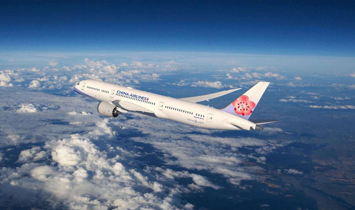 China Airlines realiza pedido por 8 Boeing 787 adicionales