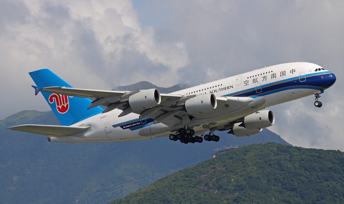 China Southern Airlines podría retirar por completo su flota de Airbus A380 en 2022