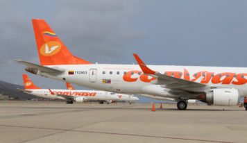 Embraer ERJ-190 de Conviasa sufre falla en el tren de aterrizaje