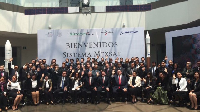 Boeing entrega red de comunicaciones vía satélite a México