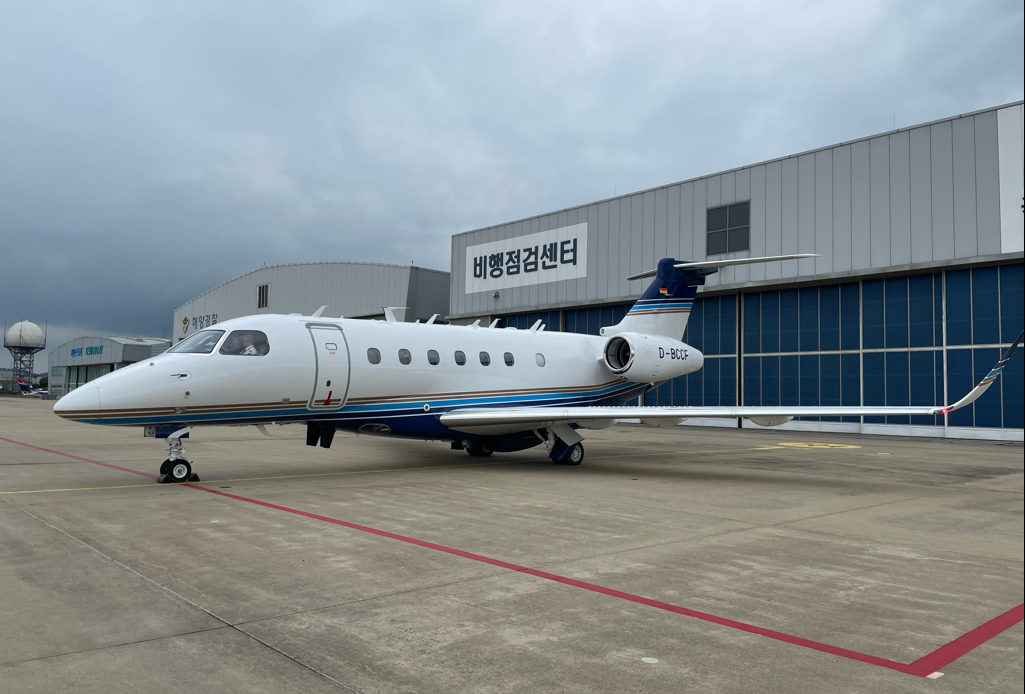 Embraer entrega el primer Praetor 600 de Corea del Sur