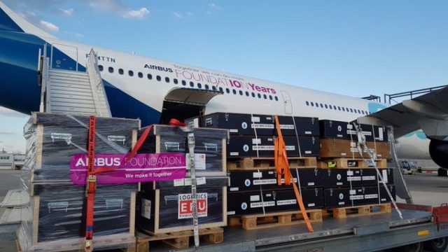 Fundación Airbus e IRFC envían vuelo con ayuda humanitaria por ciclón Idai