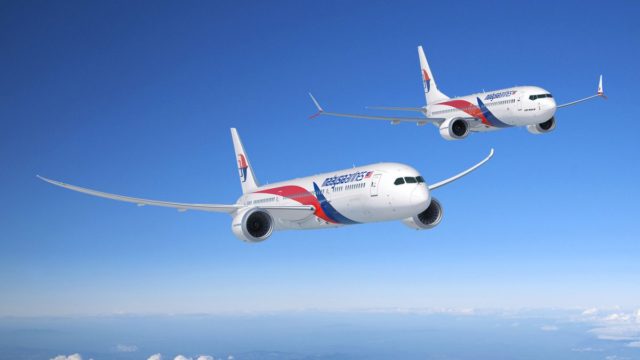 Boeing y Malaysia Airlines firman acuerdo por 16 nuevos aviones