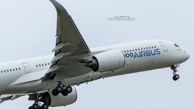 Airbus comienza pruebas con nuevos Sharklets en A350