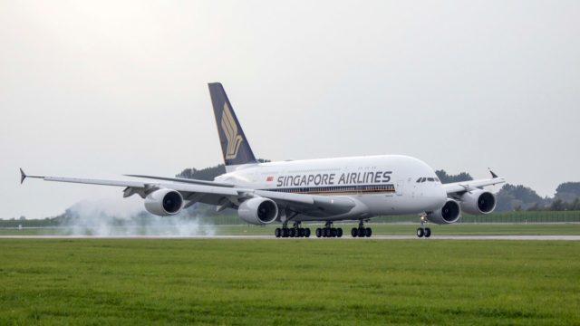 Singapore Airlines recibe nuevos A380