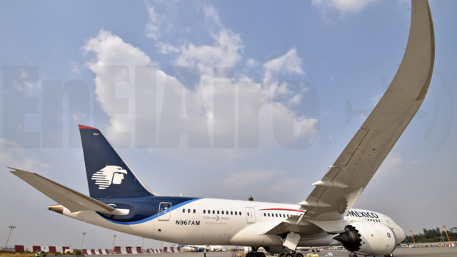 Aeroméxico cumple cinco años de operar el B787 Dreamliner