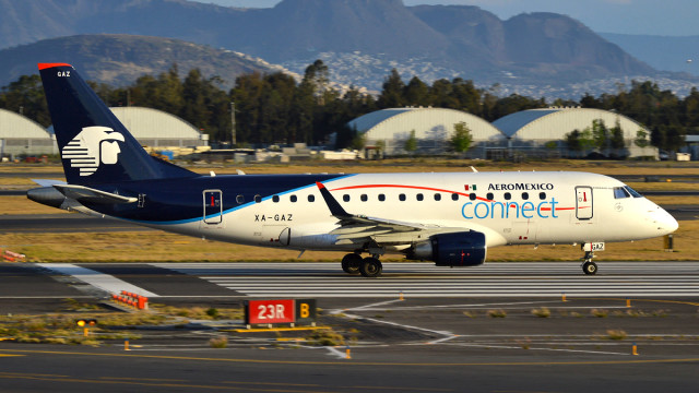 E170 de Aeromexico aterriza por error en Aeropuerto del Norte