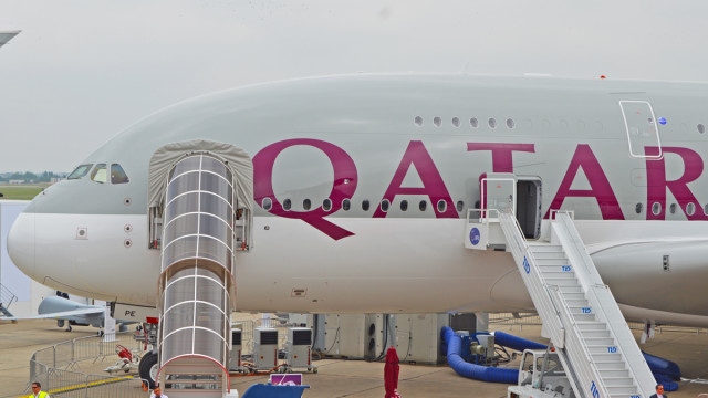 Conocimos el A350 y A380 de Qatar Airways en Paris Air Show