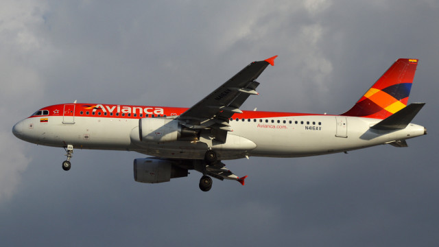 En julio de 2015, aerolíneas de Avianca transportan a 2.5 millones de pasajeros