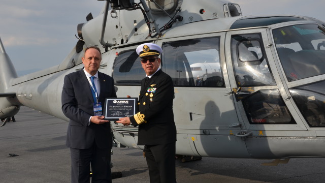 Airbus Helicopters rinde homenaje a la Secretaría de Marina por 10 años de operaciones con el Panther AS565