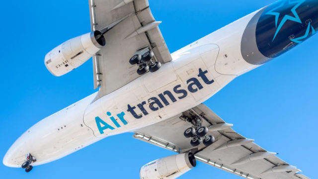 Air Transat suspende temporalmente sus operaciones regulares
