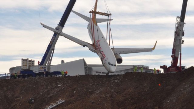 737 de Pegasus accidentado en Turquía es pérdida total