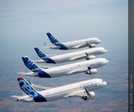 Airbus alcanza nuevos récords en 2017