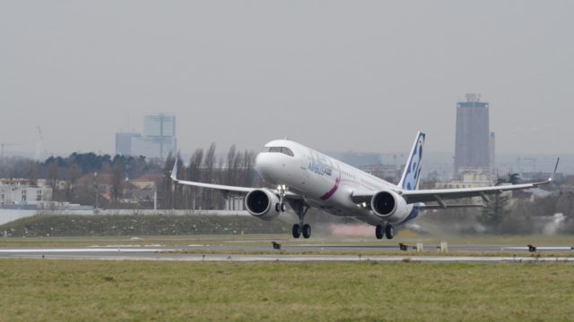 A321LR hace primer vuelo transatlántico