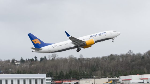 Icelandair celebra entrega de primer 737 MAX